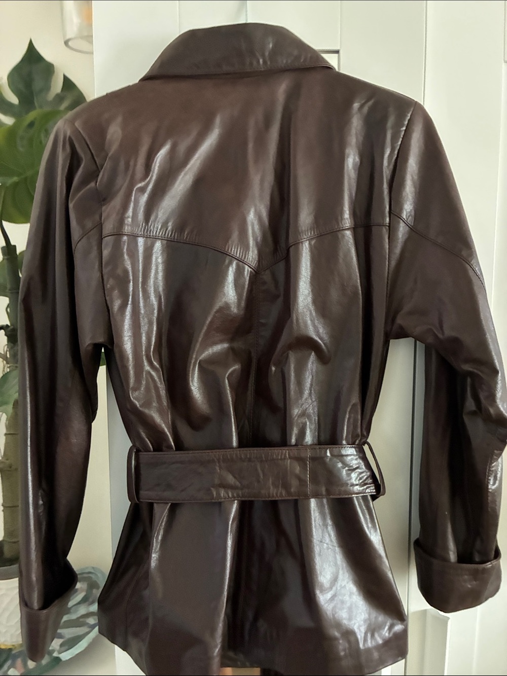 Jacket leather - Picture 4 of 9